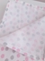 Cueiro Flanelado | Poá Rosa e Cinza na internet