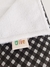 Burp Cloth Vichy Cinza e Preto - comprar online