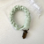 Prendedor de Chupeta Boho | Verde Menta