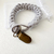 Prendedor de Chupeta Boho | Cinza - comprar online