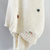 Manta Tricot Poá Boho - Off White - loja online
