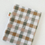 Burp Cloth Xadrez Outono - loja online