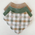 Trio Babadores Xadrez Outono - comprar online