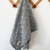 Manta Maternidade Tricot | Trabalhada Cinza - comprar online