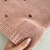 Manta Tricot Poá Boho - Rosa Envelhecido na internet