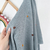 Manta Tricot Poá Boho - Azul Bebê - loja online