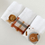 Trio Fraldinhas Turma do Urso Xadrez - comprar online