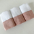 Trio Fraldinhas Rosa Antigo Poá - comprar online