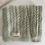 Manta Tricot Trançada - Matchá - loja online