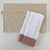 Kit Fraldinha e Burp Cloth Bege e Rosa Antigo - comprar online