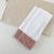Kit Fraldinha e Burp Cloth Bege e Rosa Antigo - Olie 