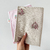 Conjunto Burp Cloth Borboletas Bordadas Rosa