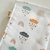 Burp Cloth | Chuva de Arco Íris na internet