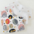 Trio babadores | Corte Mini Corações - loja online