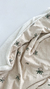 Mantinha Linho Bordada Floral | Carneirinho - comprar online