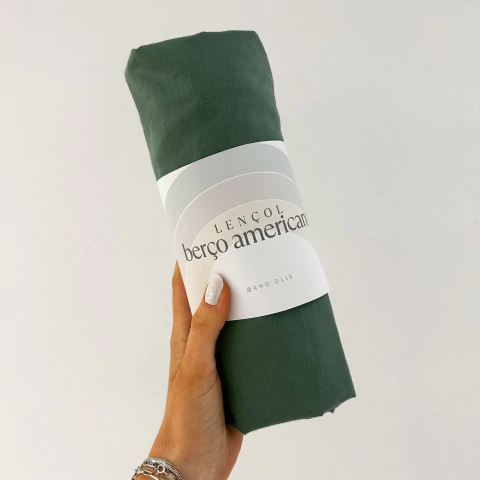 Lençol de Elástico - Verde Palha - 230 Fios - 5 Tamanhos - comprar online