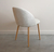 SILLA MYANMAR WOOD BOUCLÉ CREMA en internet