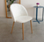 SILLA MYANMAR WOOD BOUCLÉ CREMA