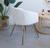 SILLA BEIRUT BOUCLE CREAM - comprar online