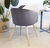 SILLA BEIRUT WOOD DARK GREY