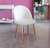 SILLA BIRMANIA BOUCLÉ CREAM