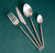 SET DE CUBIERTOS DAKKAR PLATEADO - 24 PCS en internet