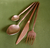 SET DE CUBIERTOS DAKKAR COBRE - 24 PCS en internet
