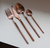 SET DE CUBIERTOS DAKKAR COBRE - 24 PCS - comprar online