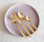 SET DE CUBIERTOS DALLAS DORADO - 24 PCS - comprar online