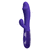 Vibrador recargable Pretty Love Snappy, color púrpura, con diseño ergonómico y doble estimulación