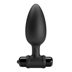 Imagen de VIBRADOR PLUG ANAL SILICONA 10 FUNCIONES
