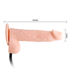 Dildo realístico inflable