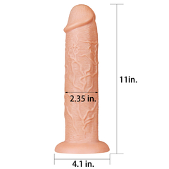Legendary Realistic Long Dildo 28 cm