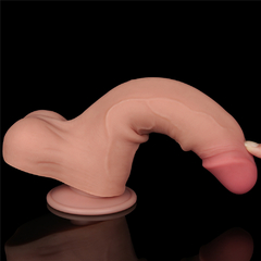 CONSOLADOR DE DOBLE CAPA DE PIEL DESLIZABLE 8.5¨ en internet