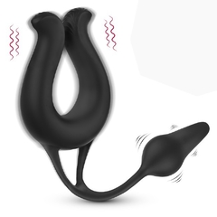 vibrador masajeador + anillo y estimulador en internet