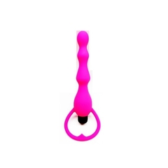 Inexpulsable Plug Anal Vibrador Fucsia - comprar online