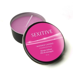 Massage Candle Champagne Rose