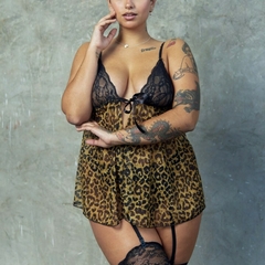 Baby doll animal print - tienda online
