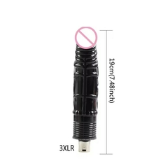 Dildo sex machine 3XLR