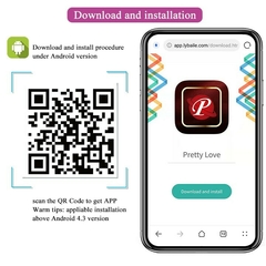 Pretty Love Huevo vibrador Bluetooth en internet