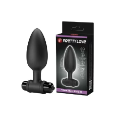 VIBRADOR PLUG ANAL SILICONA 10 FUNCIONES