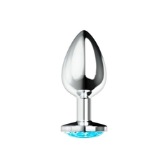 Plug metal anal medium