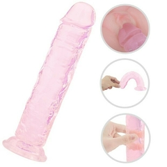 CONSOLADOR TRANSPARENTE ROSA