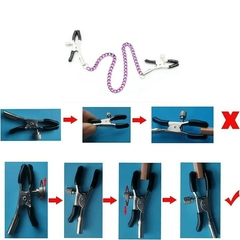 Pinza para pezones con cadena - Other Nature