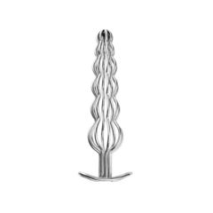 Plug anal metal hueco dilatador