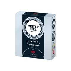 MISTER SIZE - PRESERVATIVOS TALLA XL 60 MM (3 UNIDADES)
