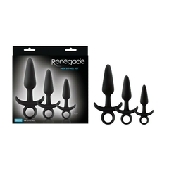 Plug anal kit x3 Silicona Renegade - comprar online