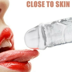 CONSOLADOR TRANSPARENTE 21.5 X 6.2 CM - comprar online