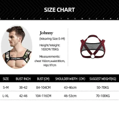 Jockmail Elastic Mesh Harness JM905