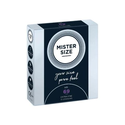 MISTER SIZE PRESERVATIVOS TALLA XXXL 69 MM (3 UNIDADES)